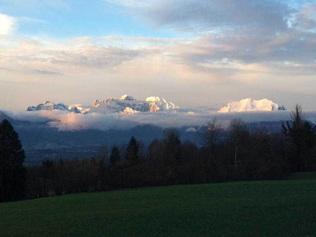 Rifugio Pranolz Hotel Trichiana Bagian luar foto