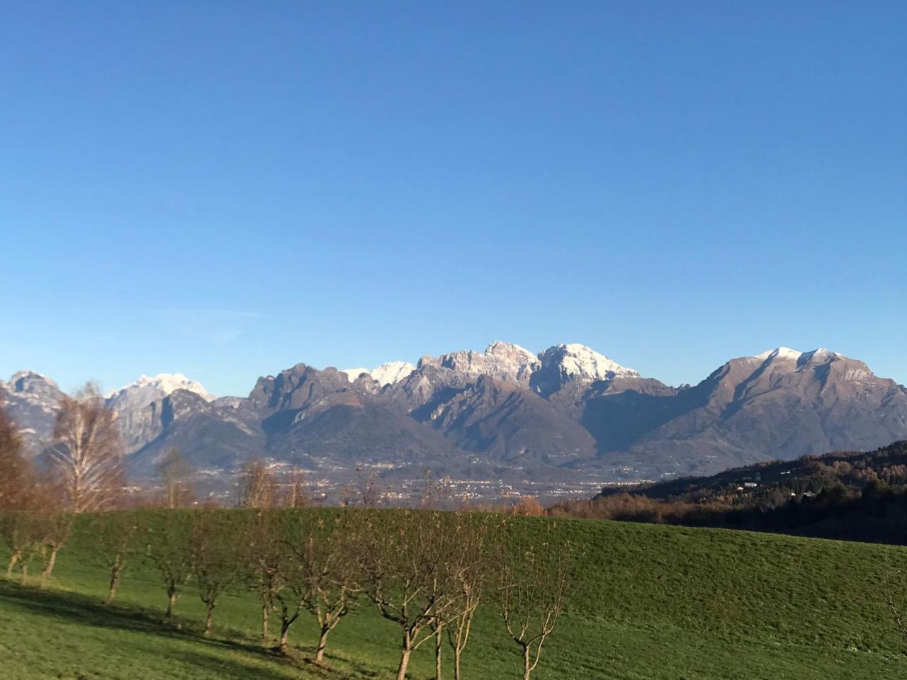 Rifugio Pranolz Hotel Trichiana Bagian luar foto